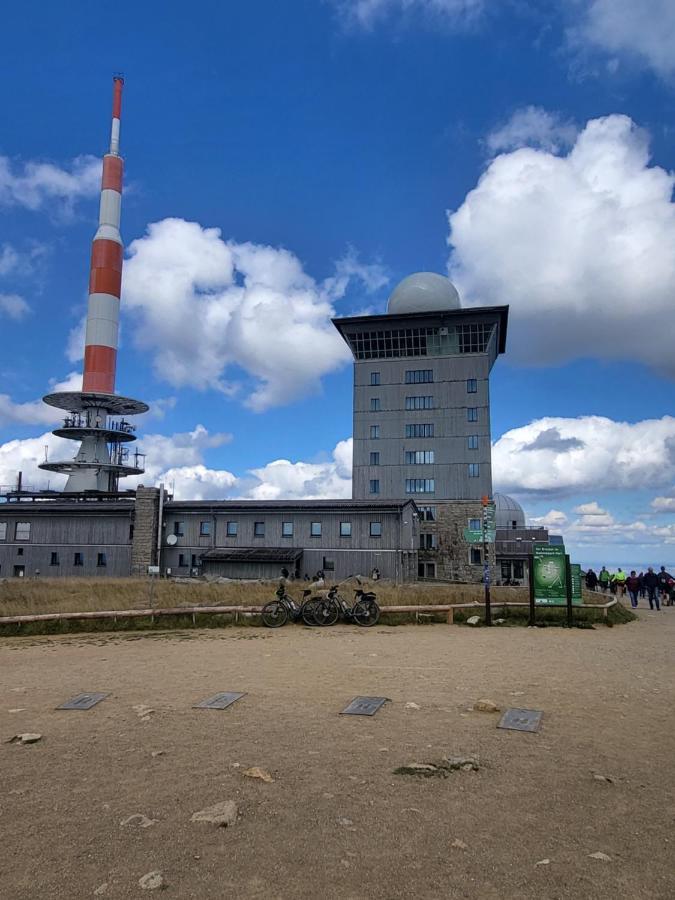 Appartement Zur Bergoase Mi Schwimmbad Hohegeiß Kültér fotó